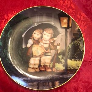 M.J Hummel “Stormy Weather” Decorative Plate